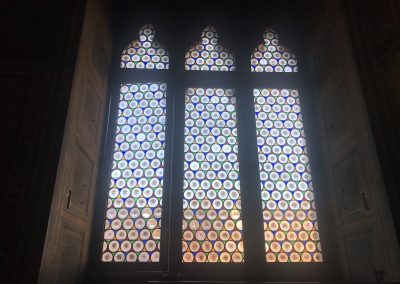 Windows in the main government building